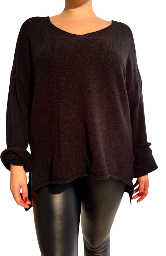 Damen-Winter-Langarmshirt