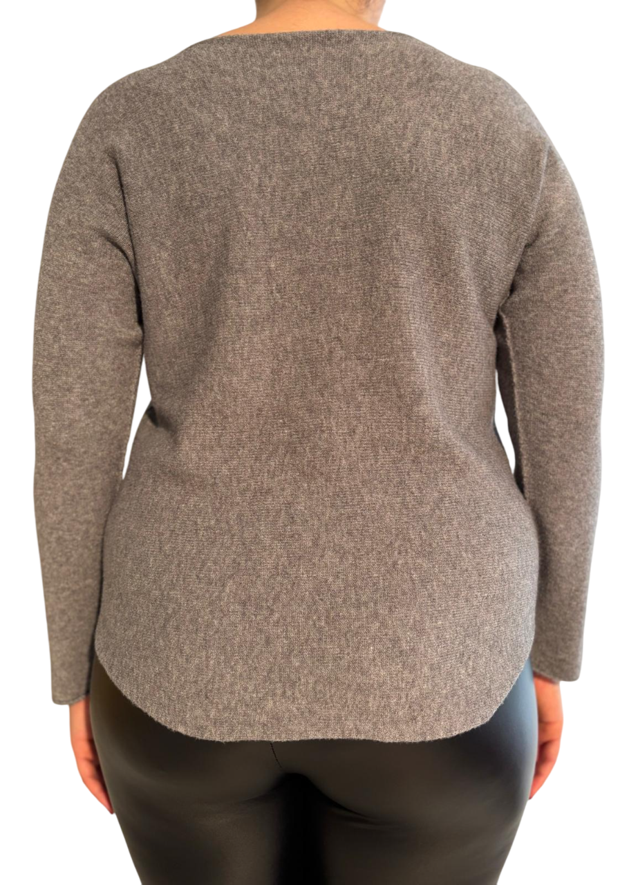 Damen-Winter-Langarmshirt