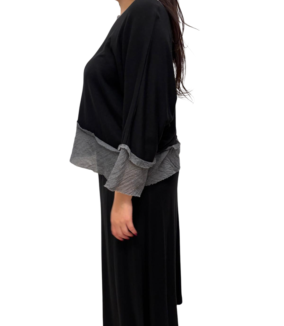 Completo con gonna lunga curvy