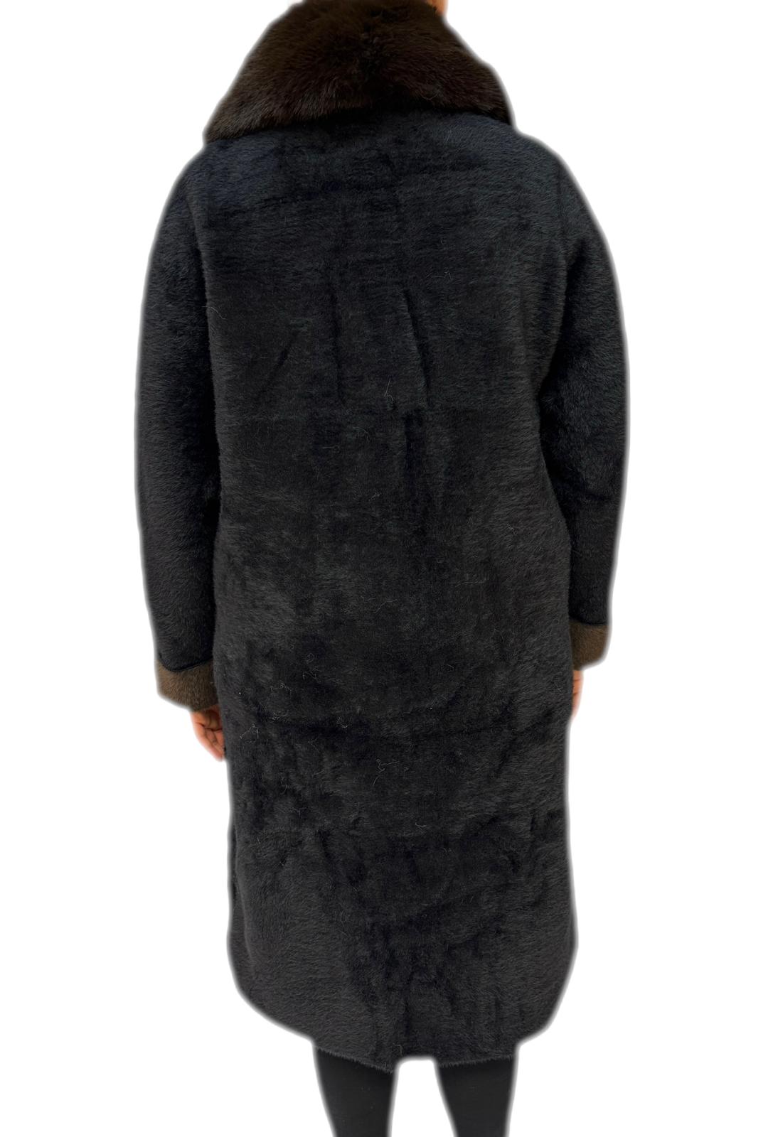 Cappotto di lana invernale donna