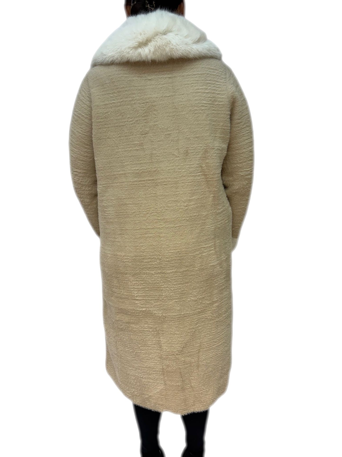 Cappotto di lana invernale donna