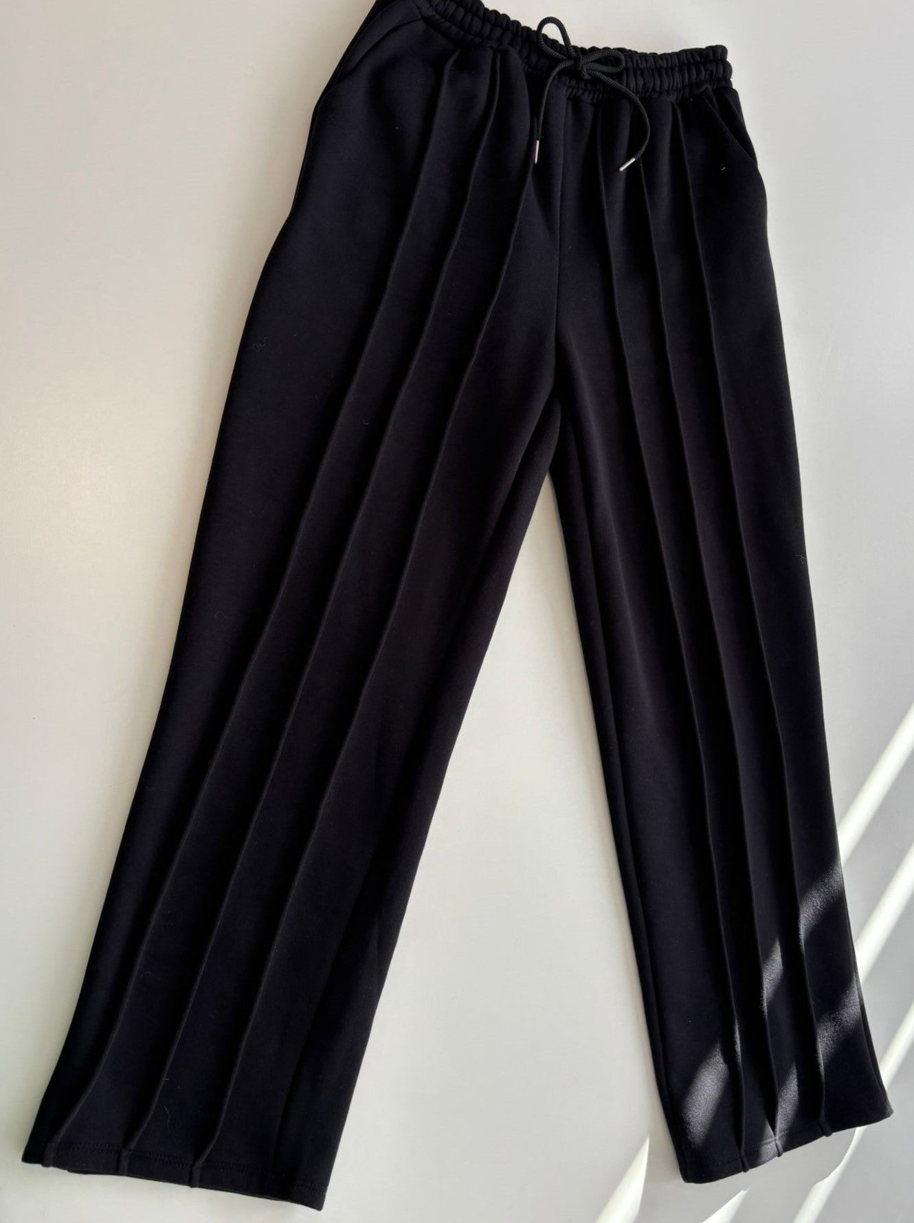 Pantaloni da jogging sportivi a righe a gamba larga oversize